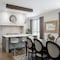 Ekena Millwork 2-Sided (L-beam) Sandblasted Endurathane Faux Wood Ceiling Beam, Premium Mahogany, 10"Wx8"H x20'L BMSD2C0100X080X240ZM - alternate 9